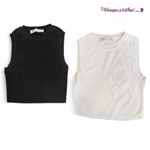 Zara Cropped Vests!